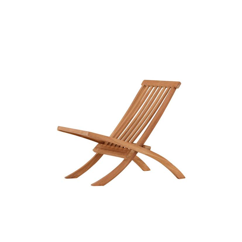 Loungestol Utomhus Venture Home Kenya Trädgårdsfåtölj Teak