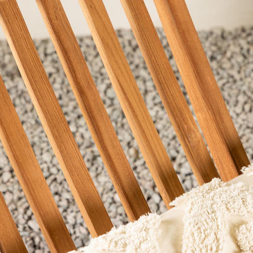 Loungestol Utomhus Venture Home Kenya Trädgårdsfåtölj Teak