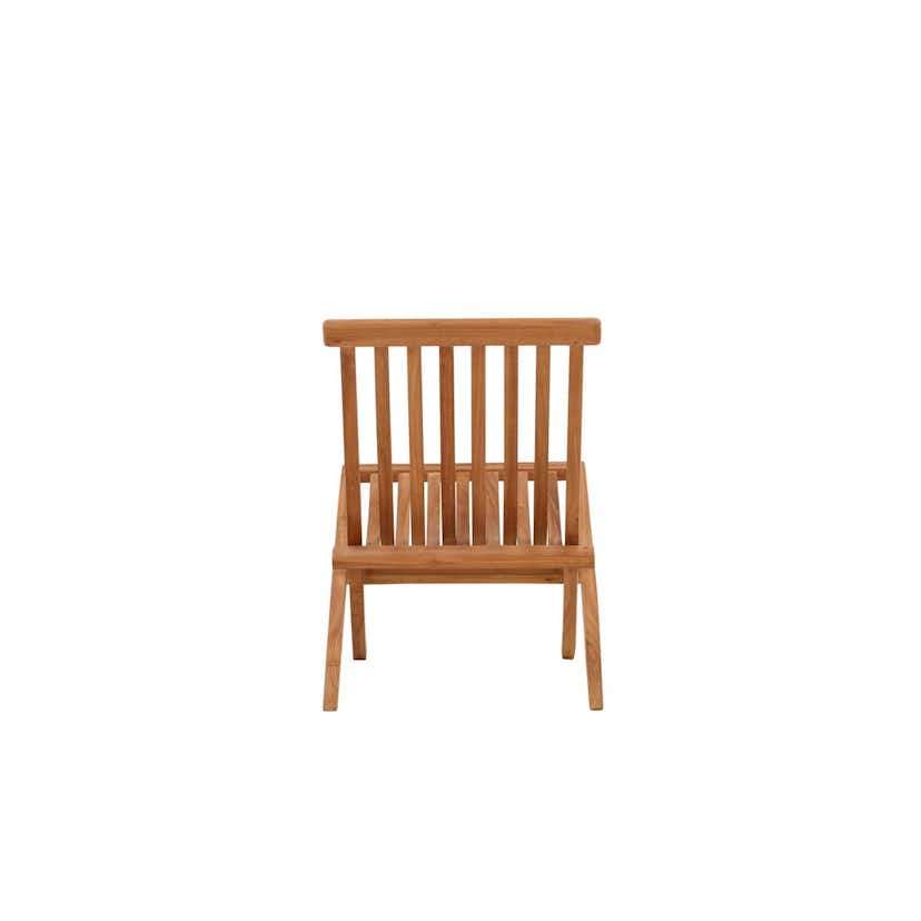 Loungestol Utomhus Venture Home Kenya Trädgårdsfåtölj Teak