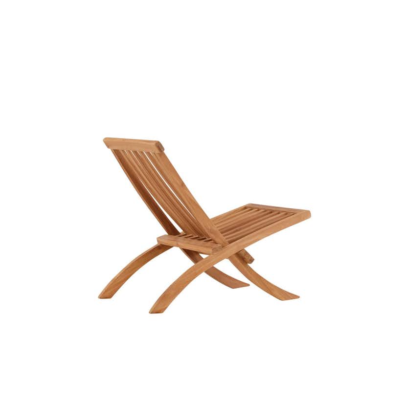 Loungestol Utomhus Venture Home Kenya Trädgårdsfåtölj Teak