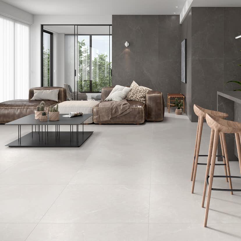 Klinker Tenfors Storm White 60x60 cm