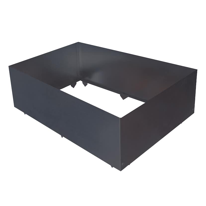 Pallkrage Weibulls Antracitgrå Odlingslåda i Plåt 120x80 cm