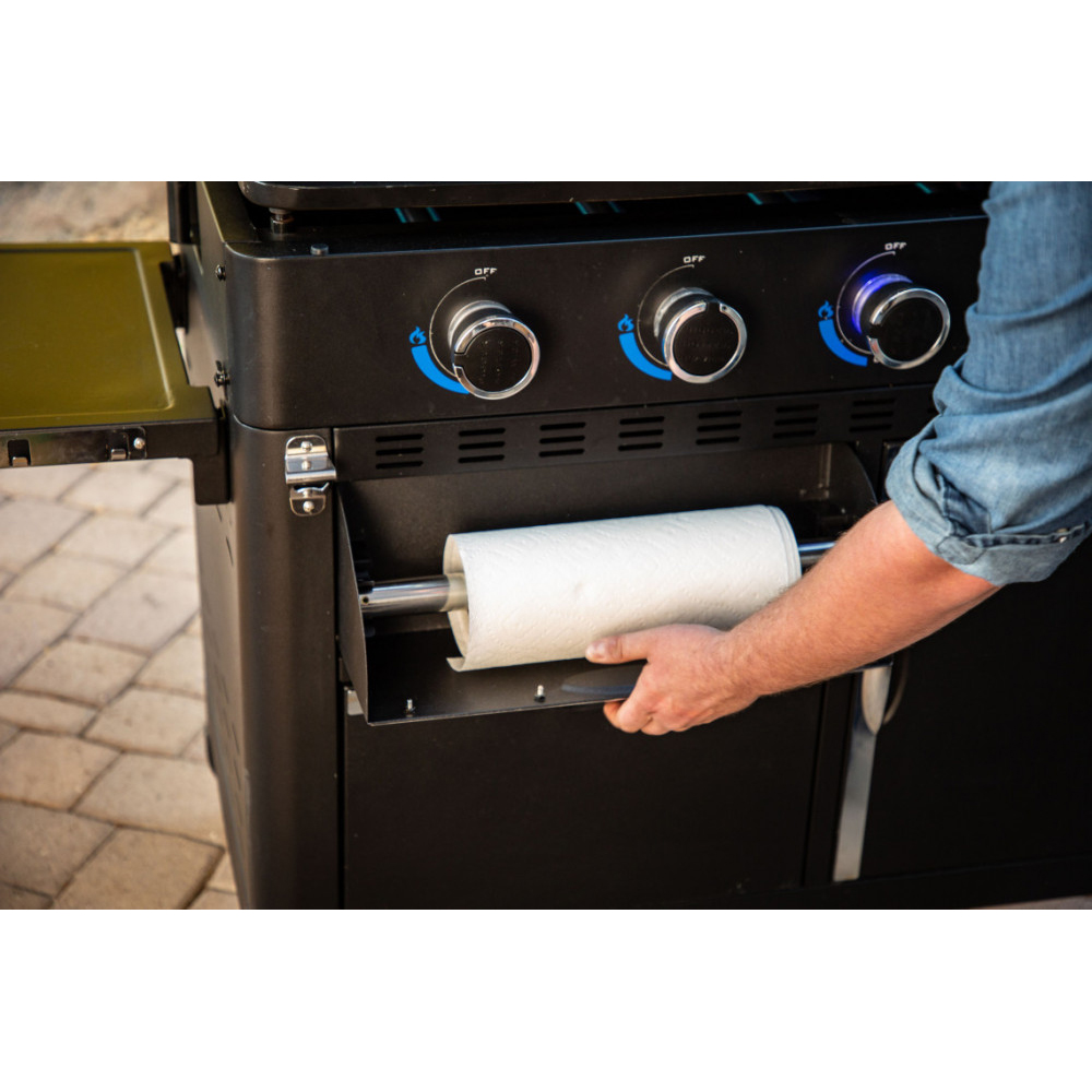 Gasolgrill Pit Boss Griddle Ultimate Plancha Cabinet 5 Brännare