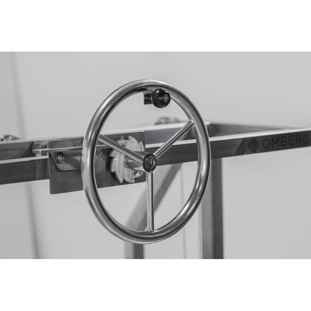 Kolgrill Omberg Asado Gaucho 1000 Inbyggnad