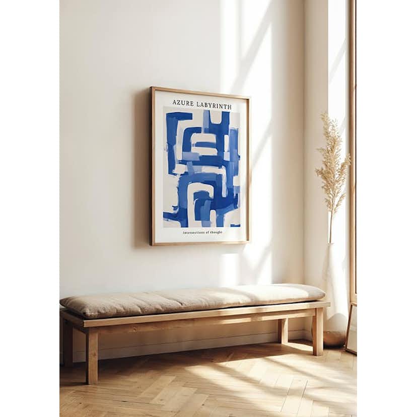 Poster Gallerix Azure Labyrinth