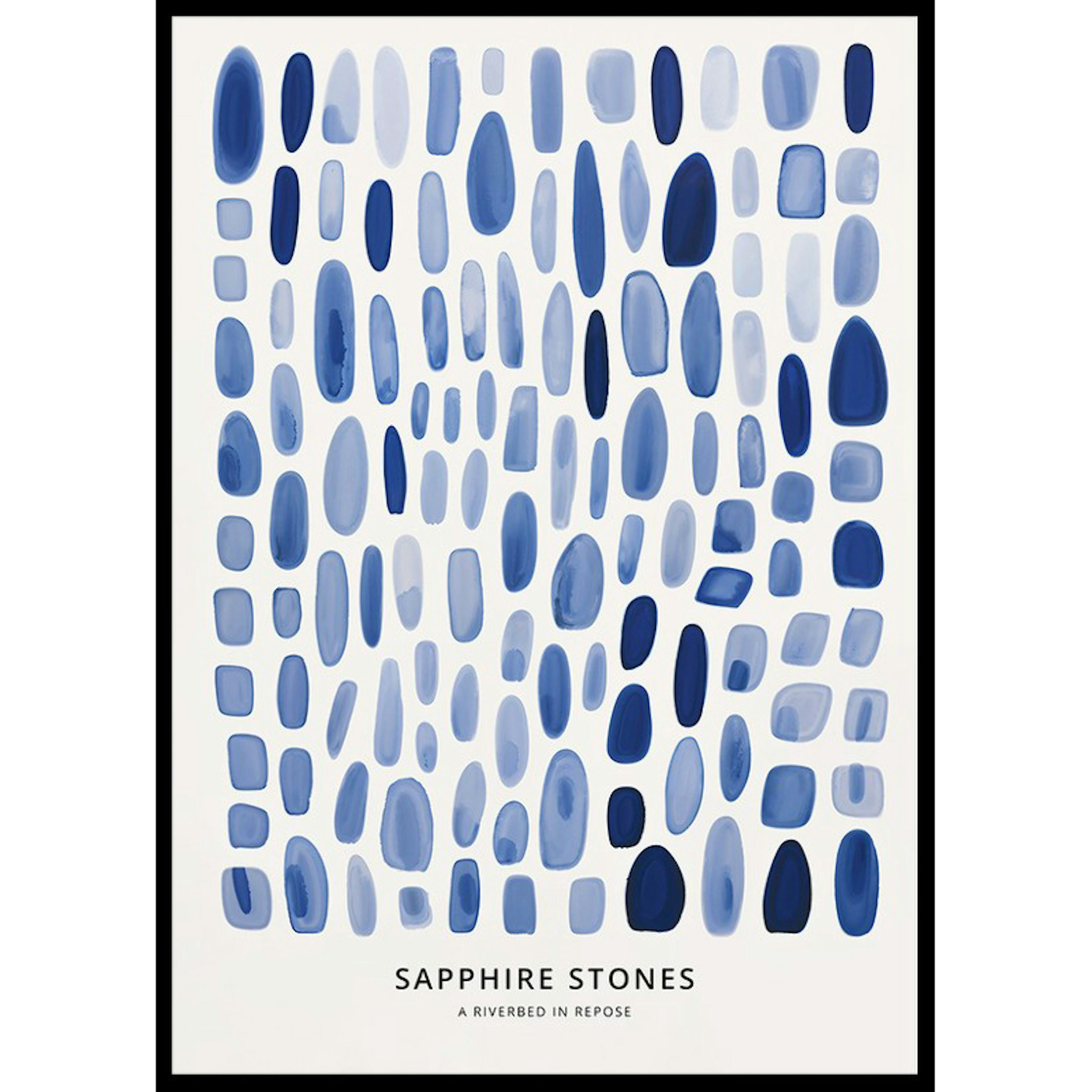 Poster Gallerix Sapphire Stones