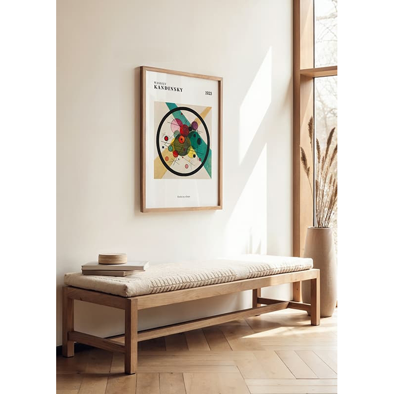 Poster Gallerix Circles In A Circle By Wassily Kandinsky