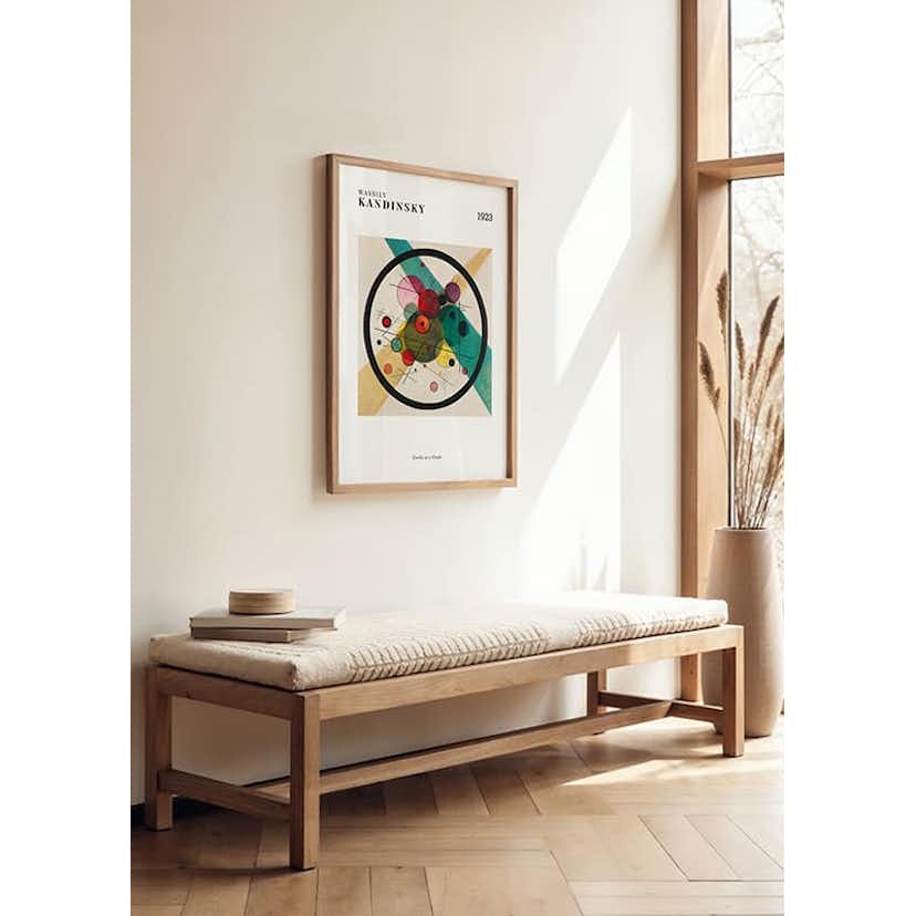 Poster Gallerix Circles In A Circle By Wassily Kandinsky