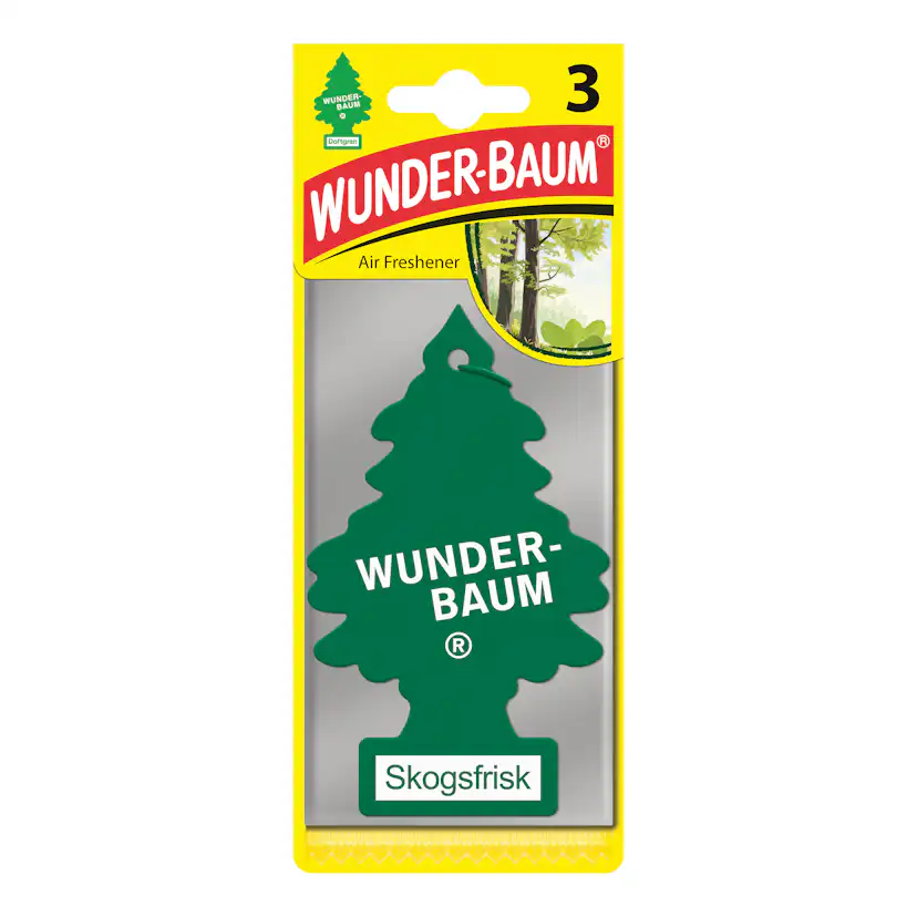 Luftfräschare Wunder-Baum Skogsfrisk 3-pack