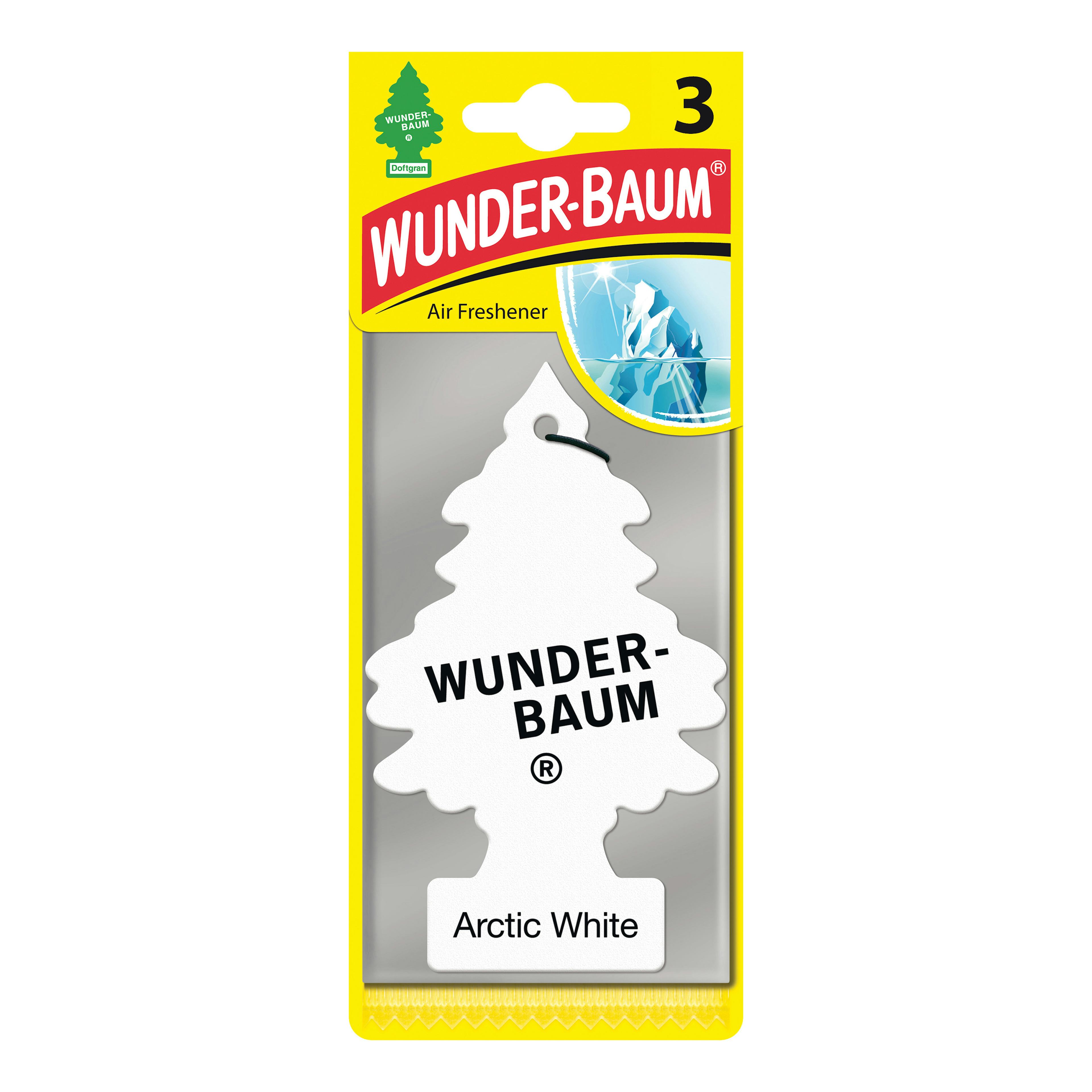 Luftfräschare Wunder-Baum Arctic White 3-pack