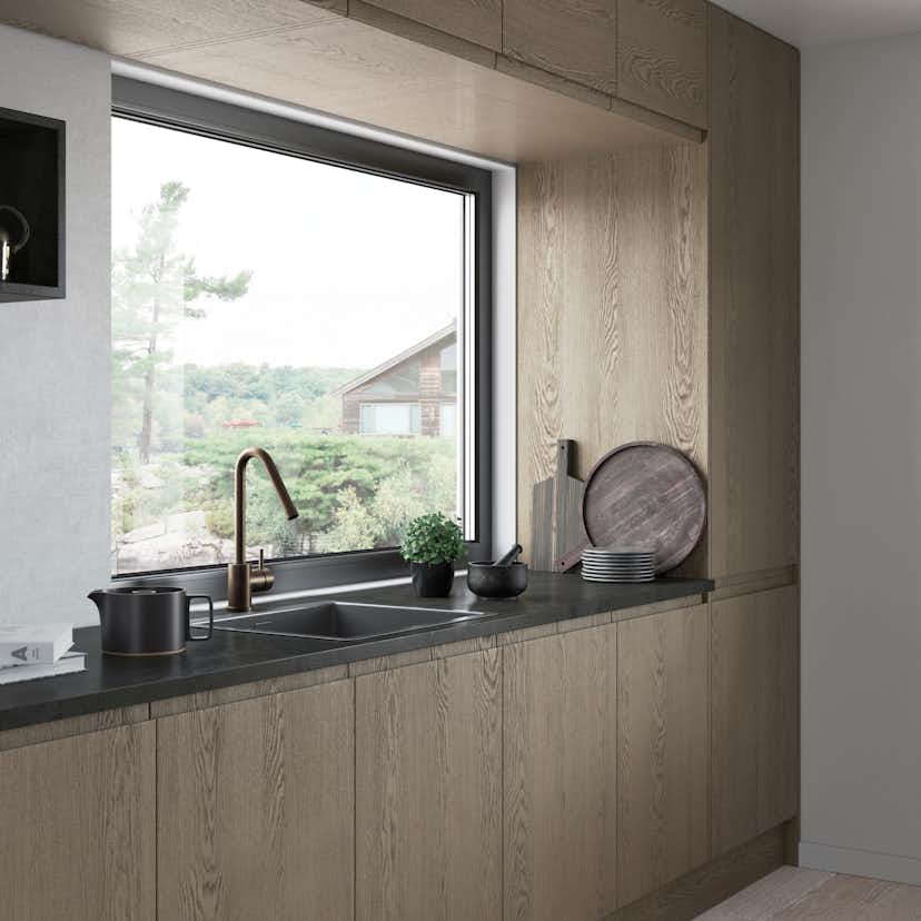 Köksblandare Mora Izzy Rustic Engreppsblandare med Svängbar Pip