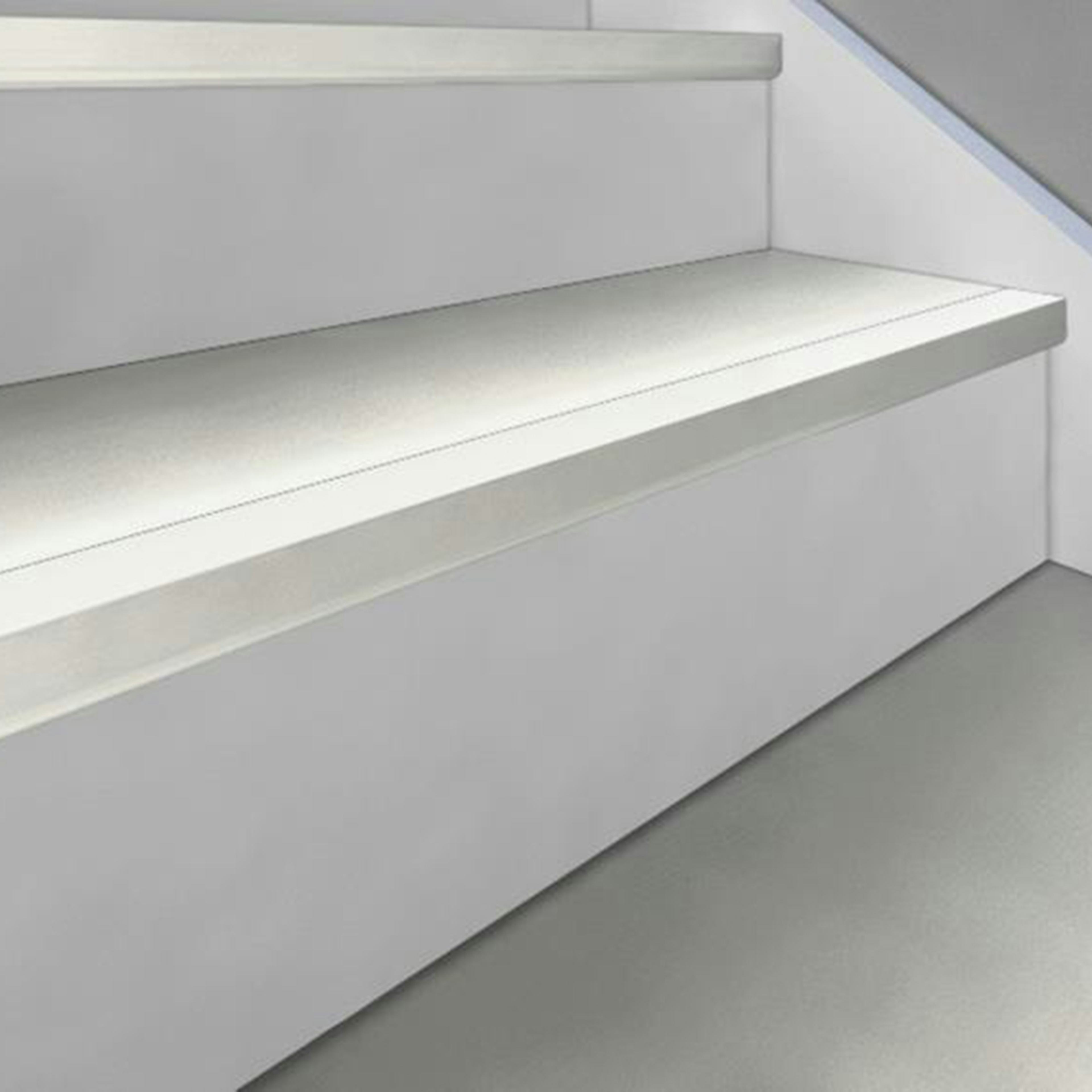 Trappnos Kährs Massiv 60x35 mm Original 15 mm Woodloc Ask Alabaster