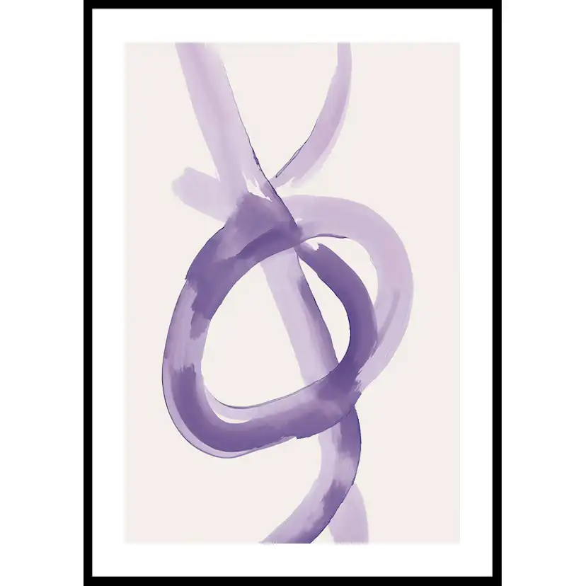 Poster Gallerix Purple Vortex