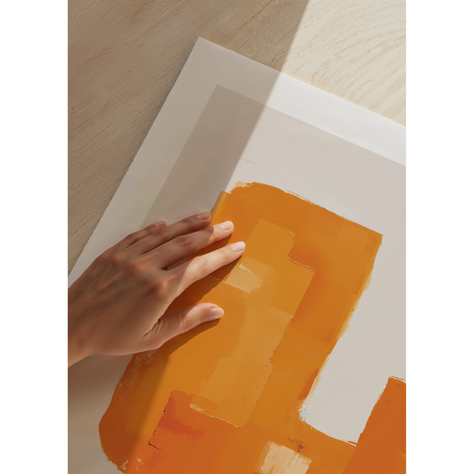 Poster Gallerix Amber Abstraction