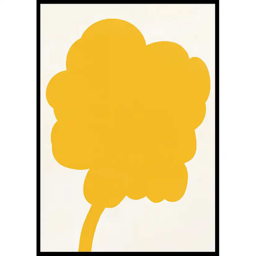 Poster Gallerix Mellow Yellow Thoughts