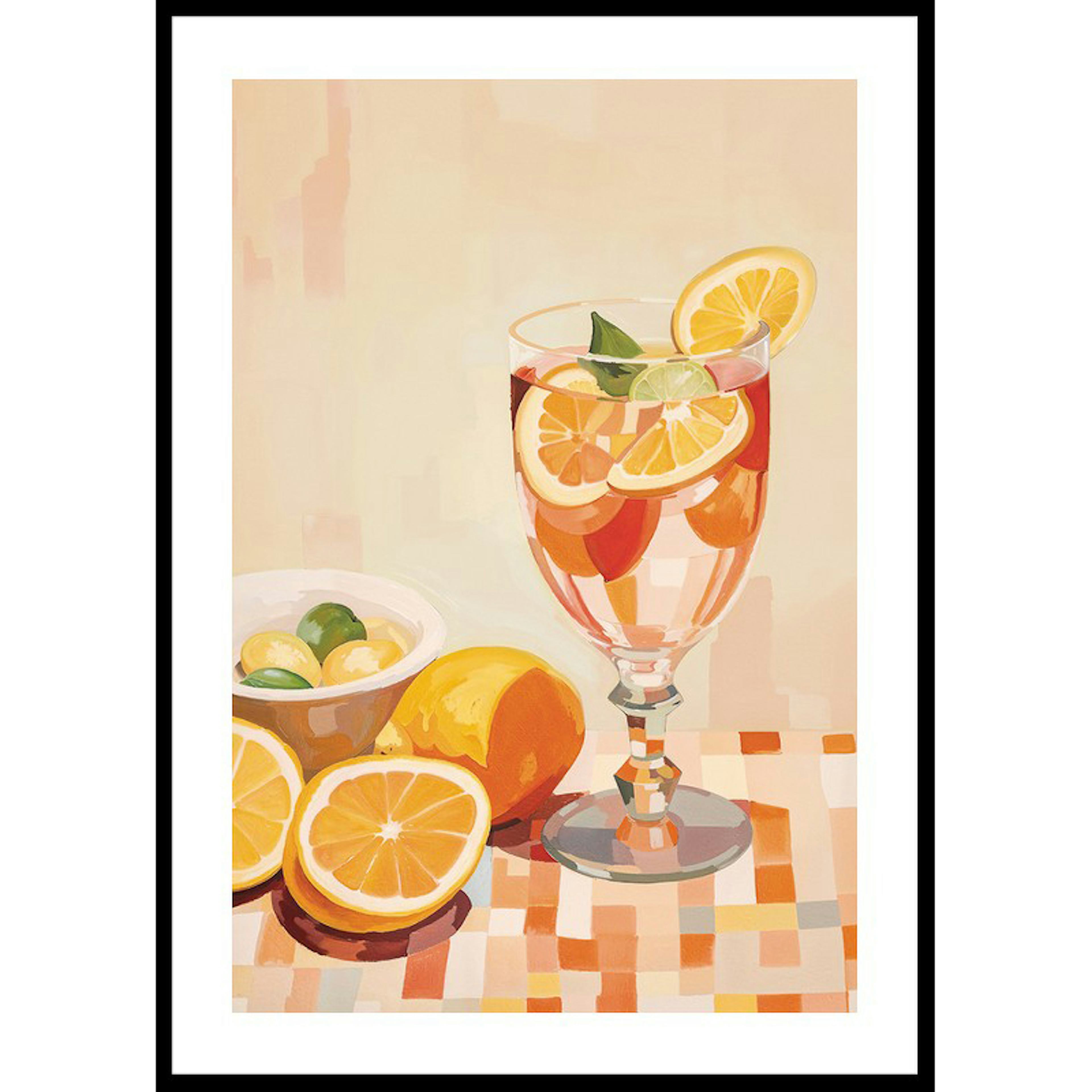 Poster Gallerix Lemonade Still Life