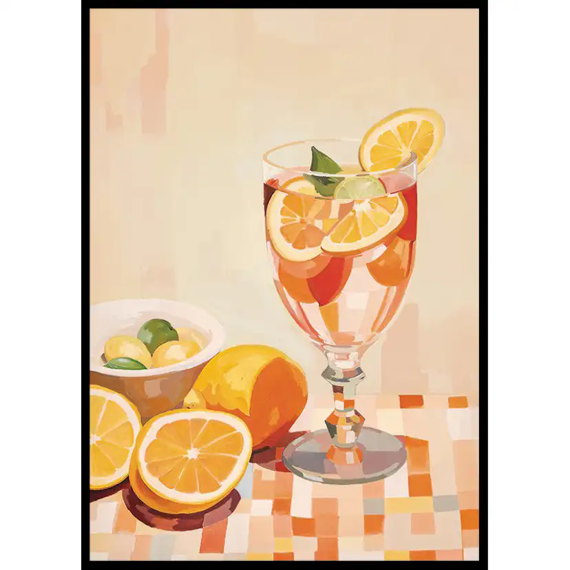 Poster Gallerix Lemonade Still Life