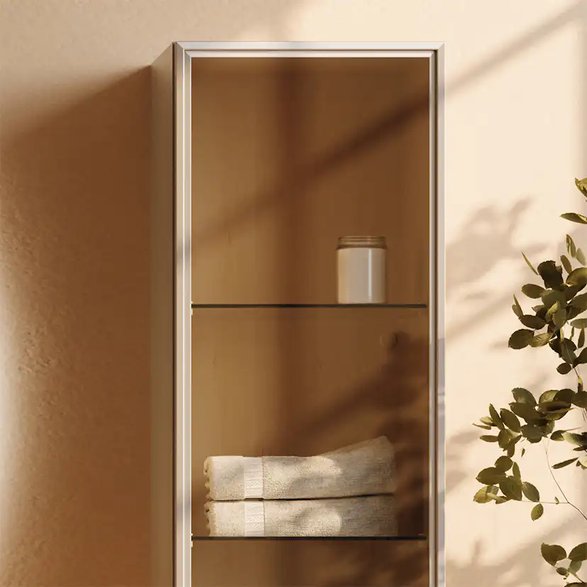 Glashylla Svedbergs till Högskåp