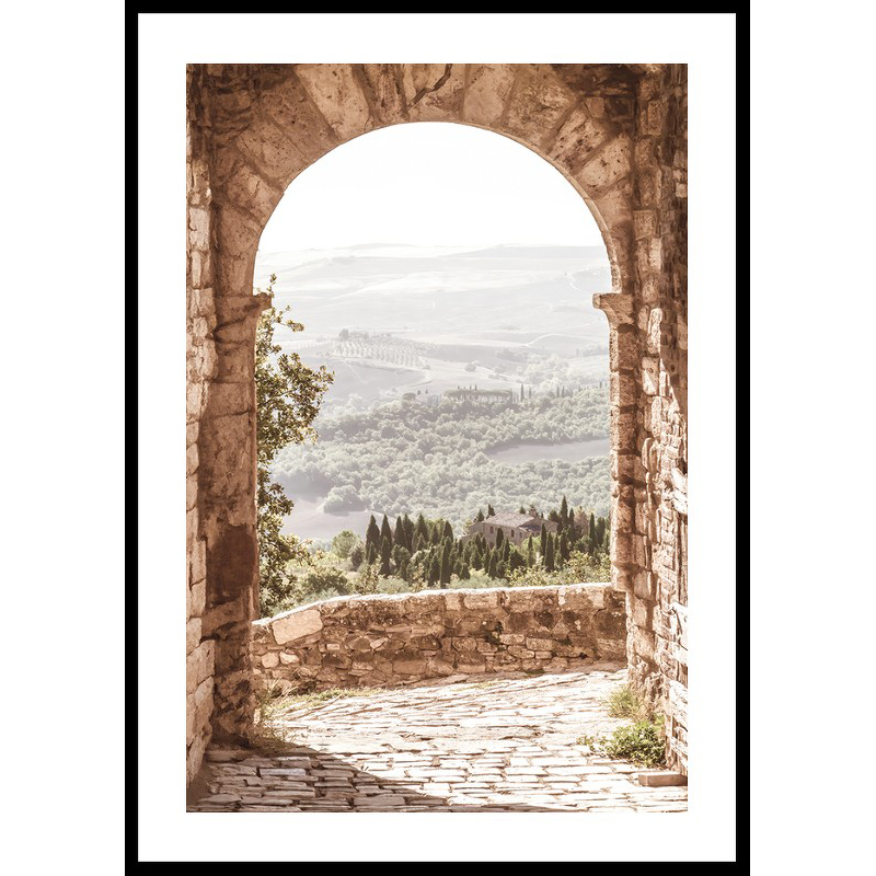 Poster Gallerix Tuscan Archway