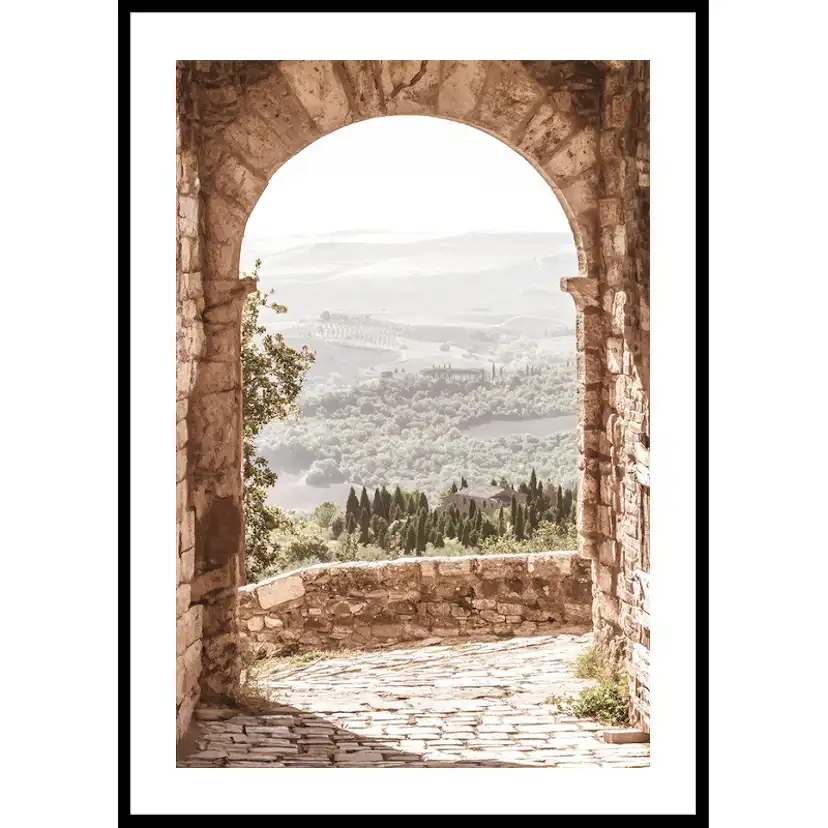 Poster Gallerix Tuscan Archway
