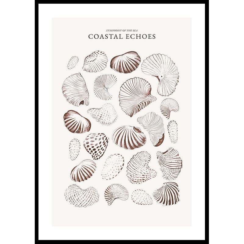 Poster Gallerix Coastal Echoes