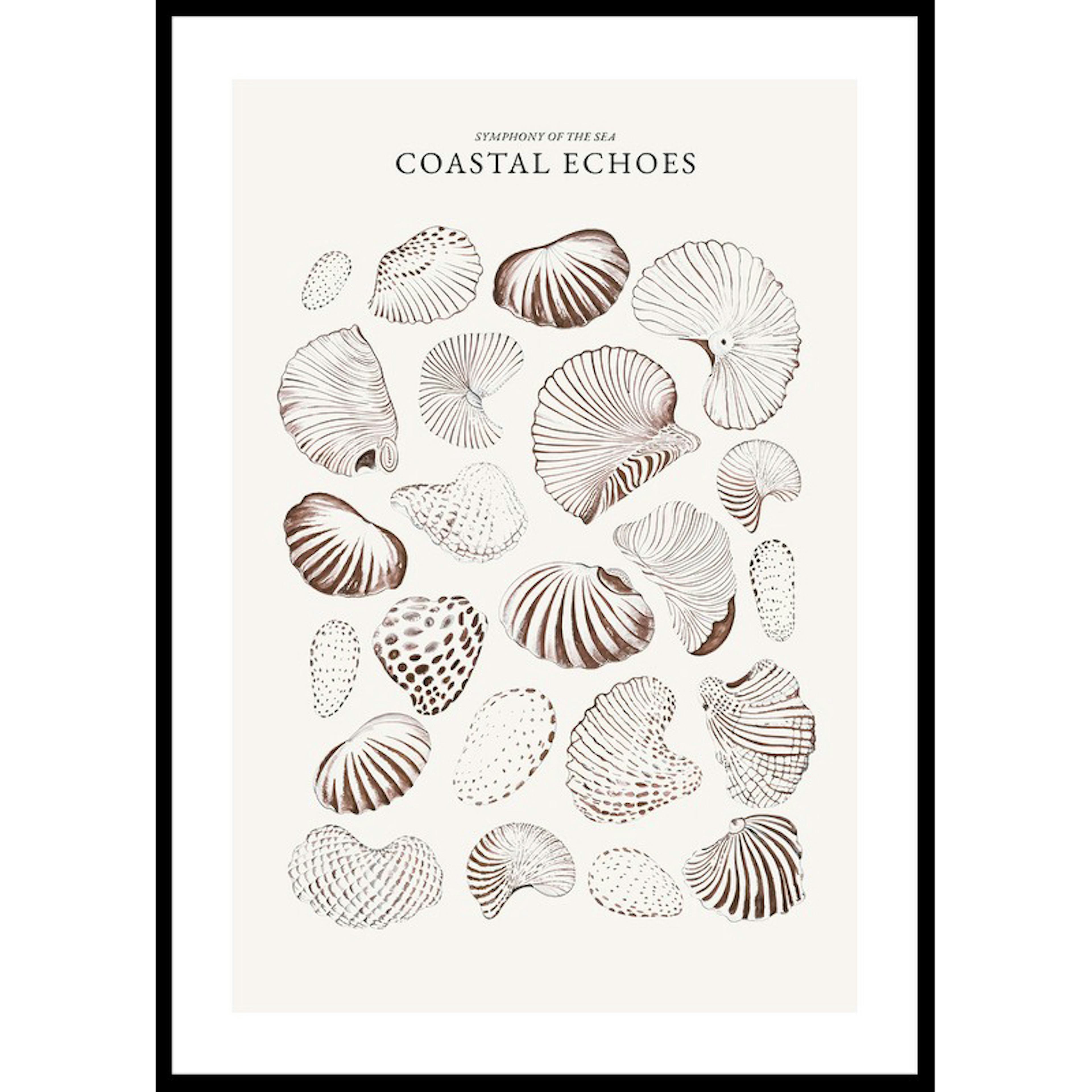 Poster Gallerix Coastal Echoes