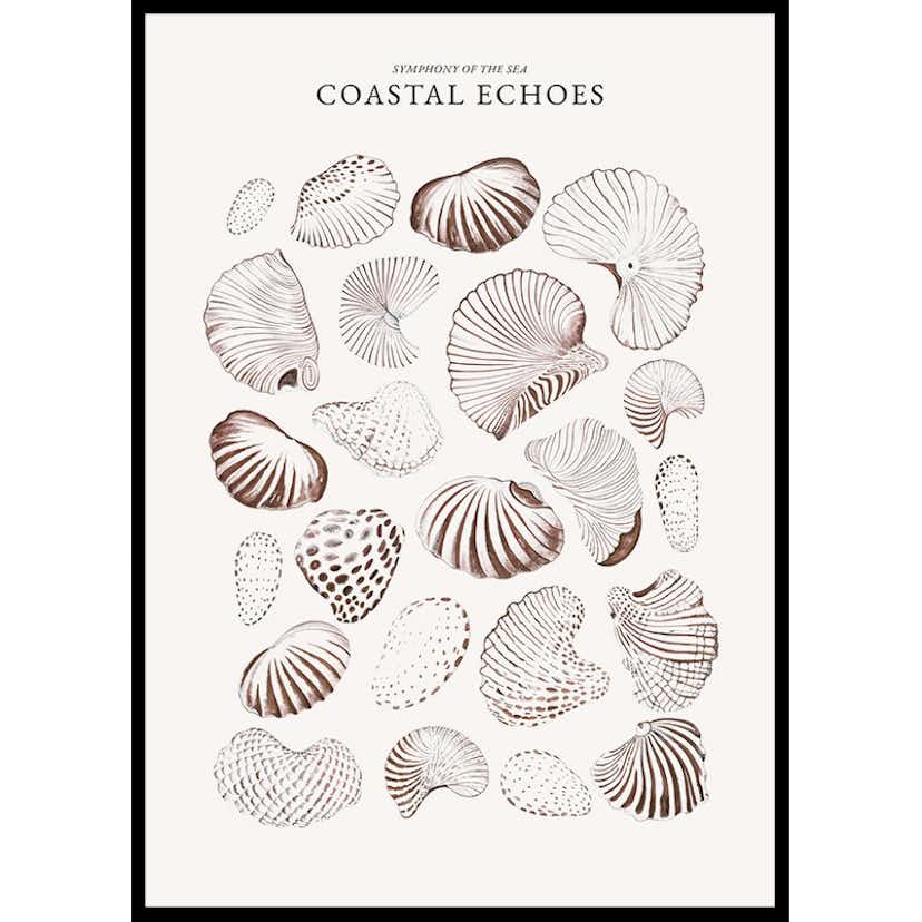 Poster Gallerix Coastal Echoes