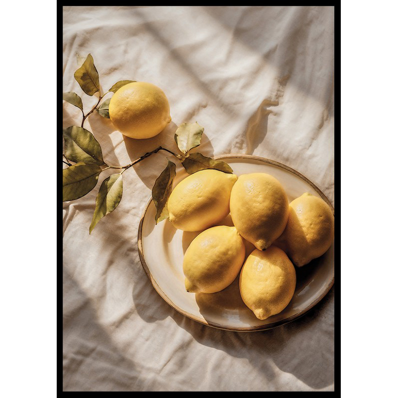 Poster Gallerix Zestful Lemons