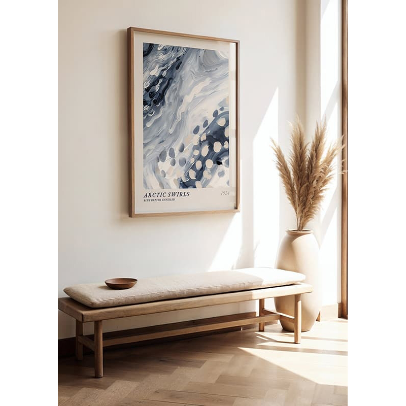 Poster Gallerix Arctic Swirls No2