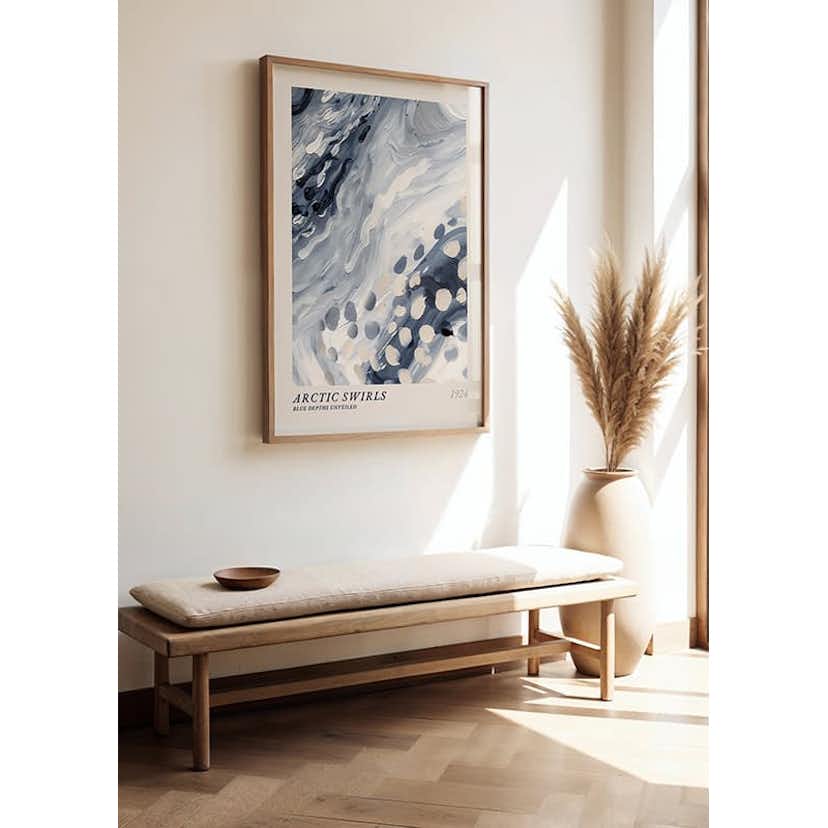 Poster Gallerix Arctic Swirls No2