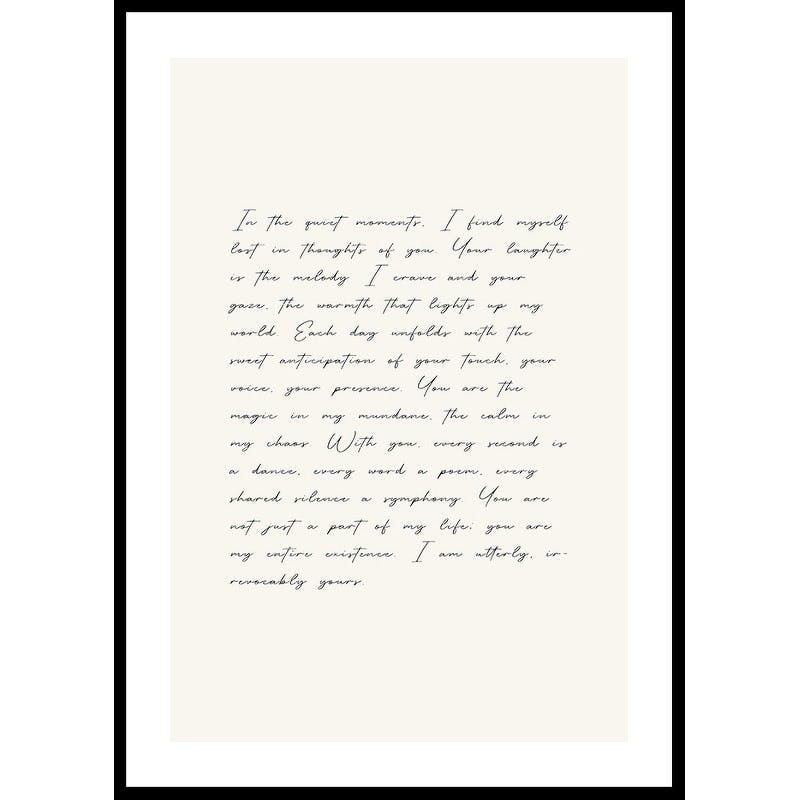 Poster Gallerix The Letter