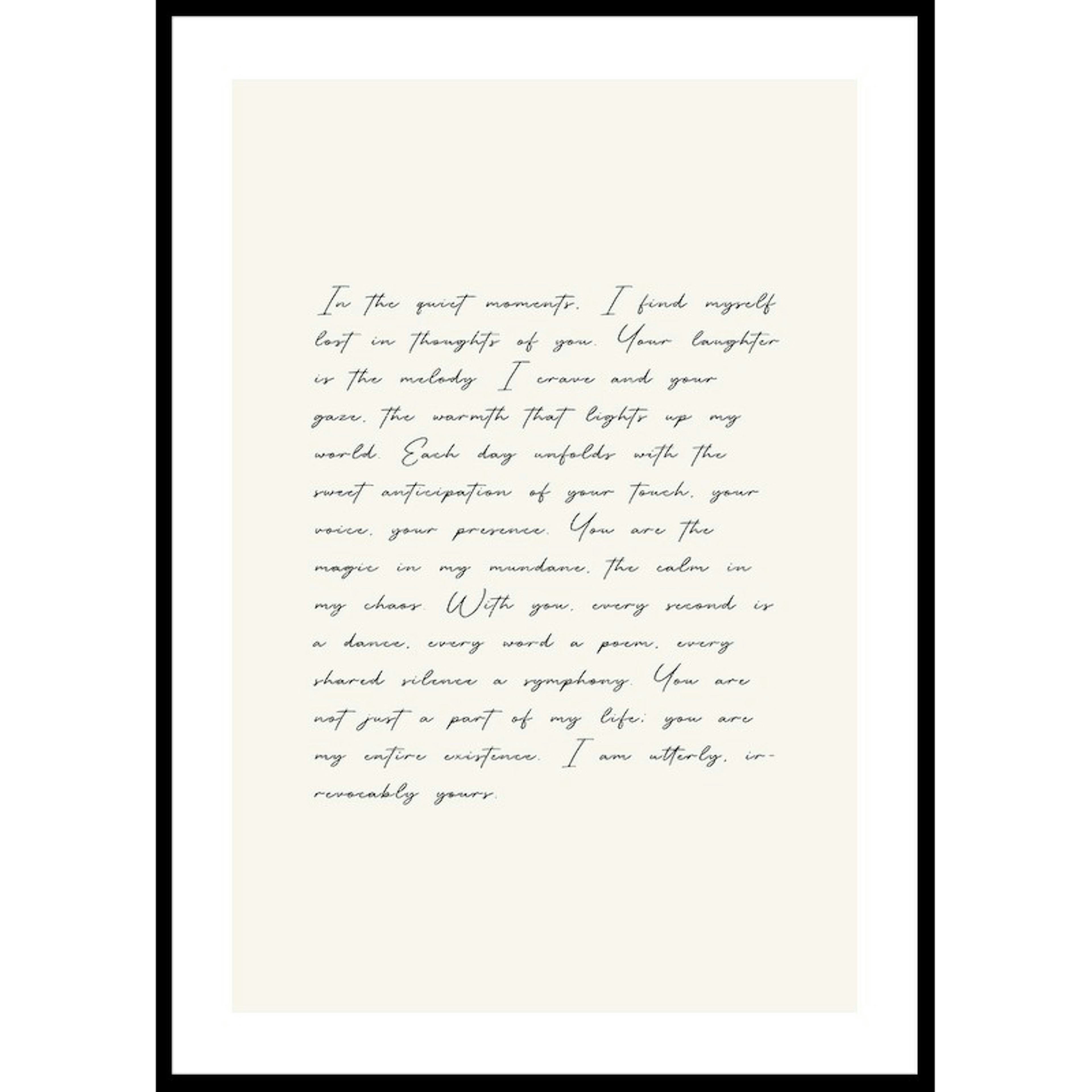 Poster Gallerix The Letter