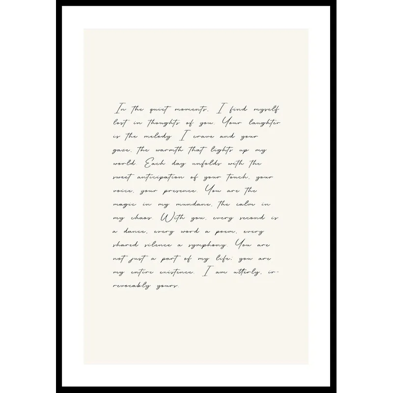 Poster Gallerix The Letter