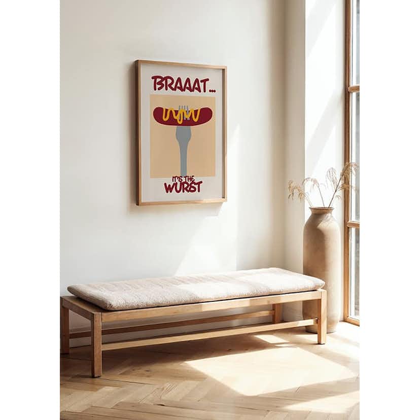 Poster Gallerix Braaatwurst