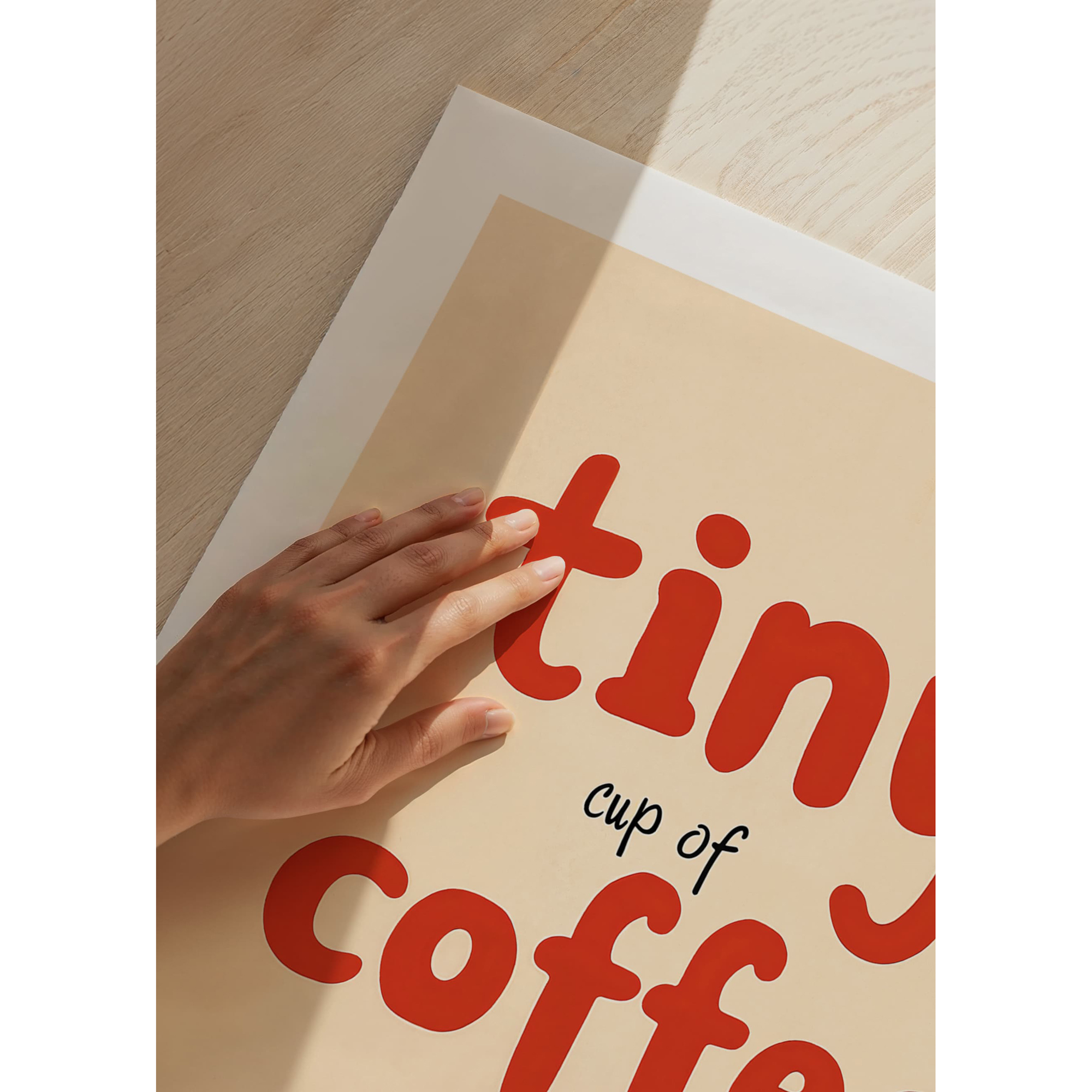 Poster Gallerix Tiny Cup Of Coffee