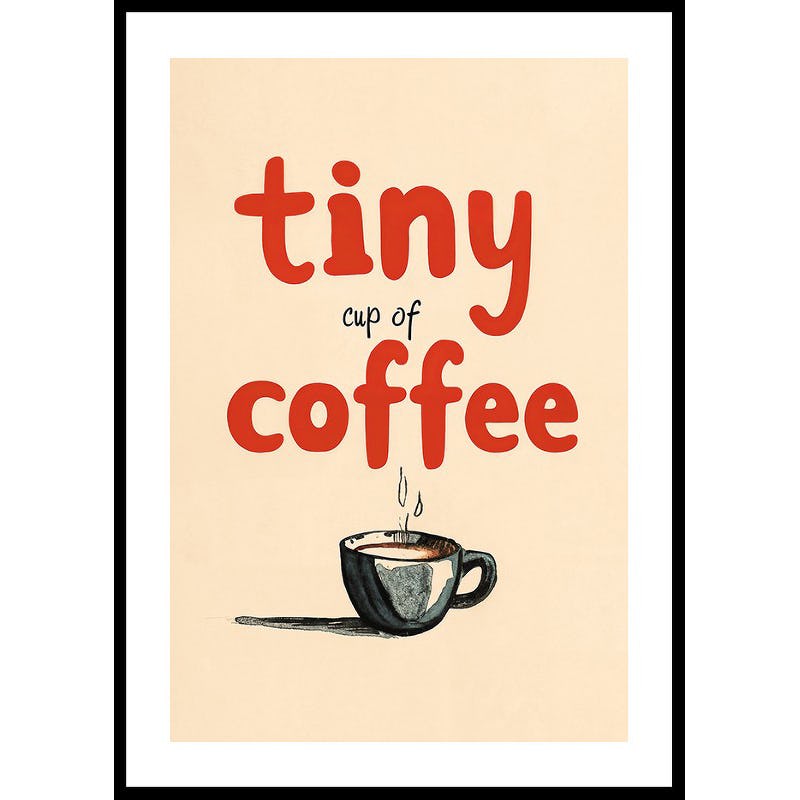 Poster Gallerix Tiny Cup Of Coffee