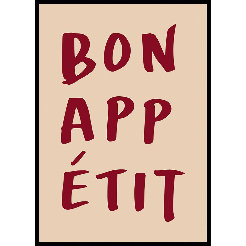 Poster Gallerix Bon Appétit No2