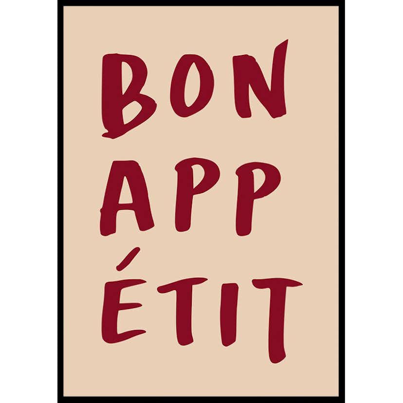 Poster Gallerix Bon Appétit No2