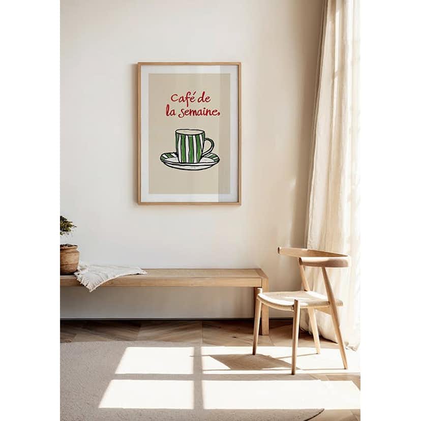 Poster Gallerix Café De La Semaine