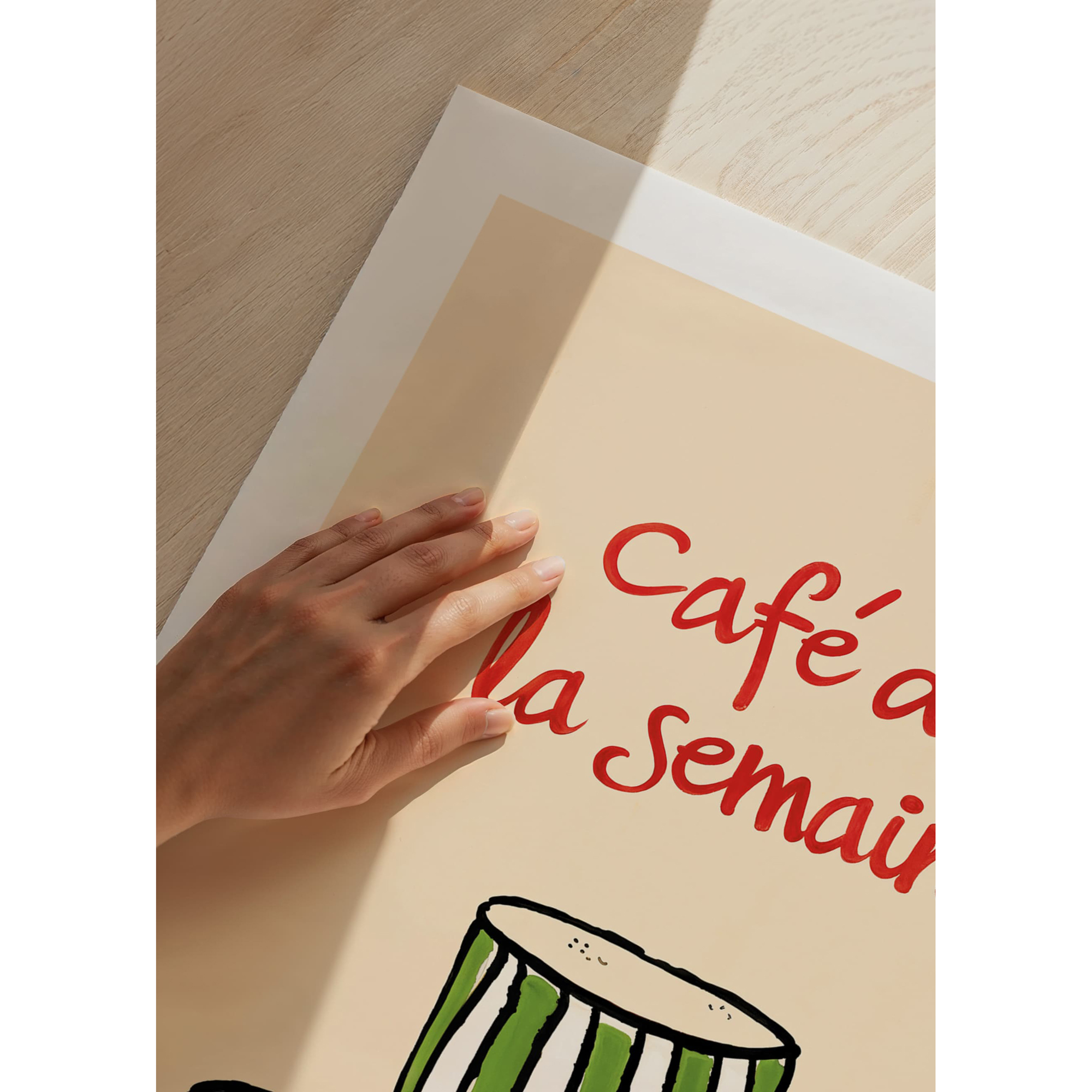 Poster Gallerix Café De La Semaine