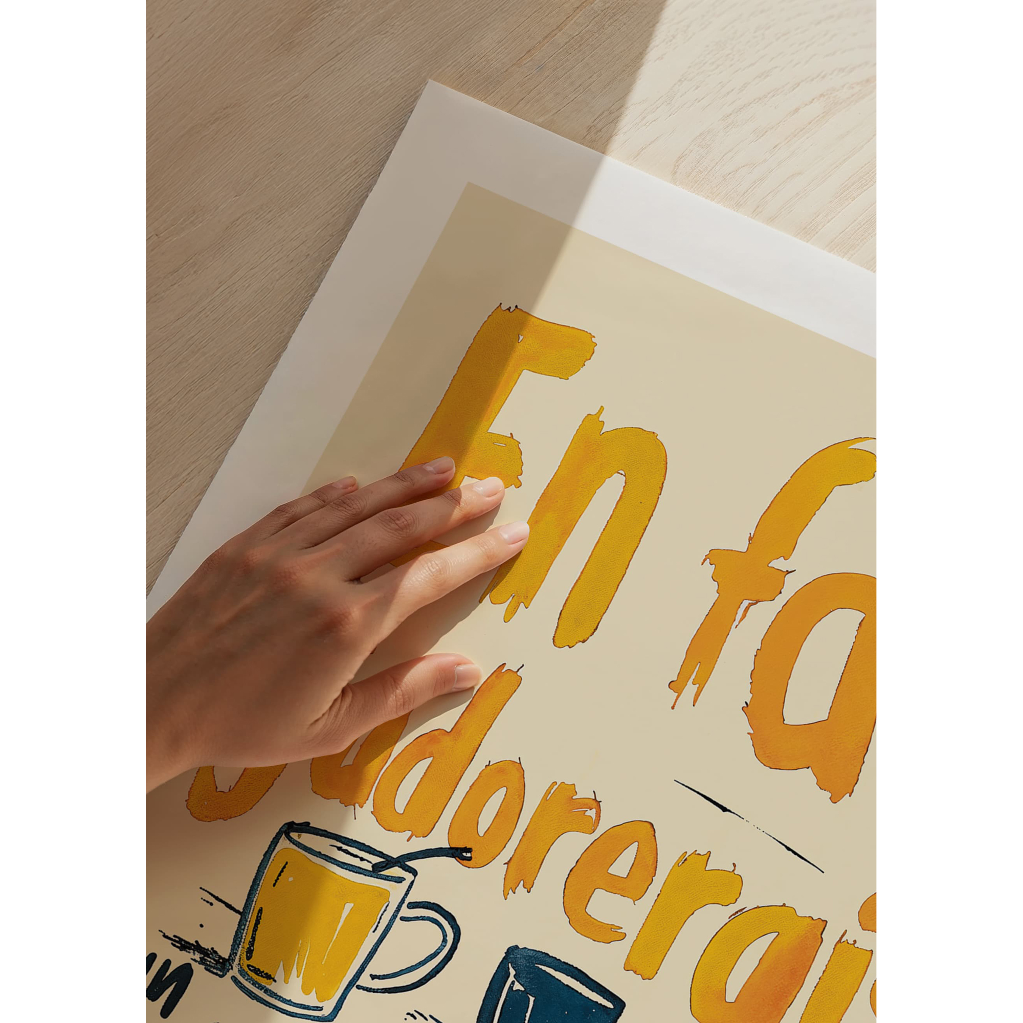 Poster Gallerix J'adorerais Un Café