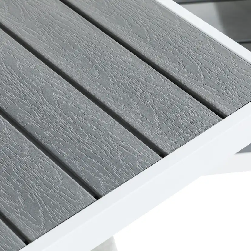 Cafégrupp Comfort Garden Tunis Caféset 70x70 med 2 Stapelstolar