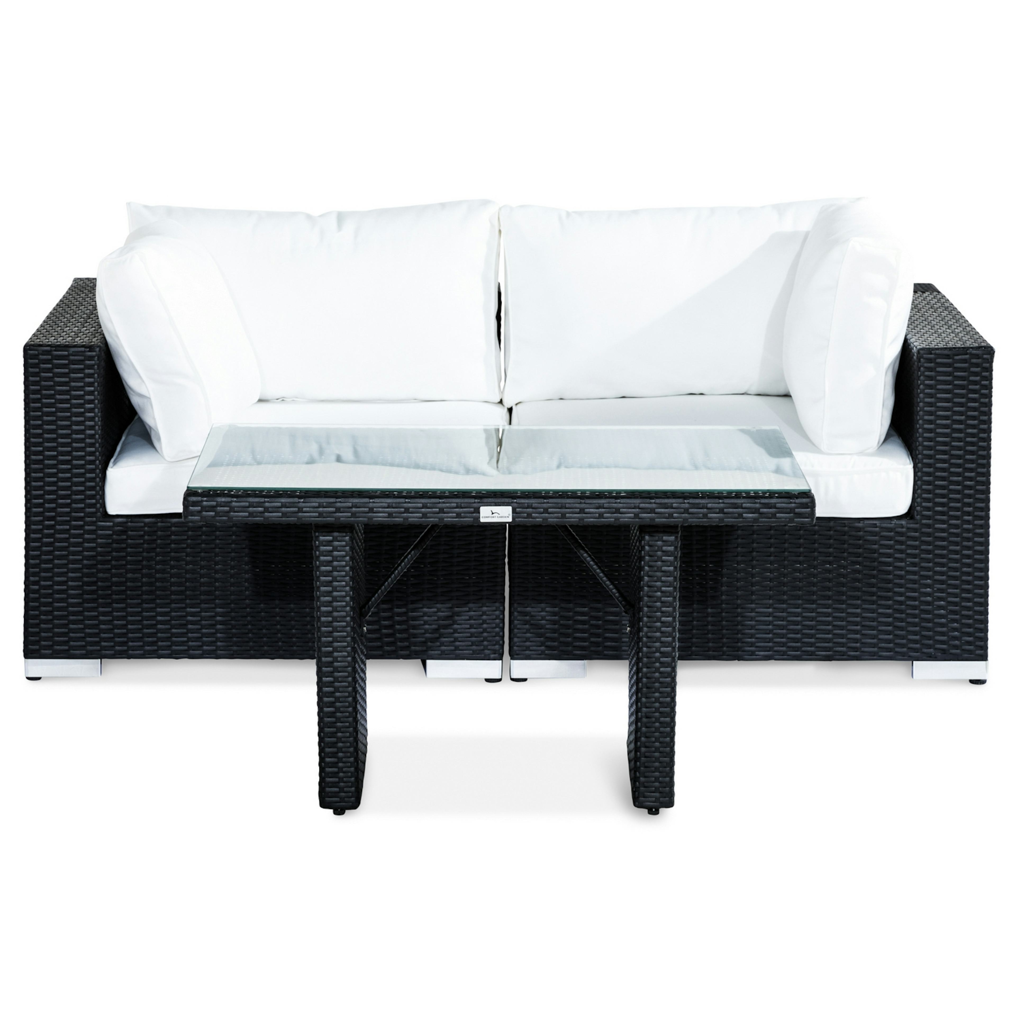 Loungegrupp Comfort Garden Bahamas 2-sits med Högt Bord Utomhus