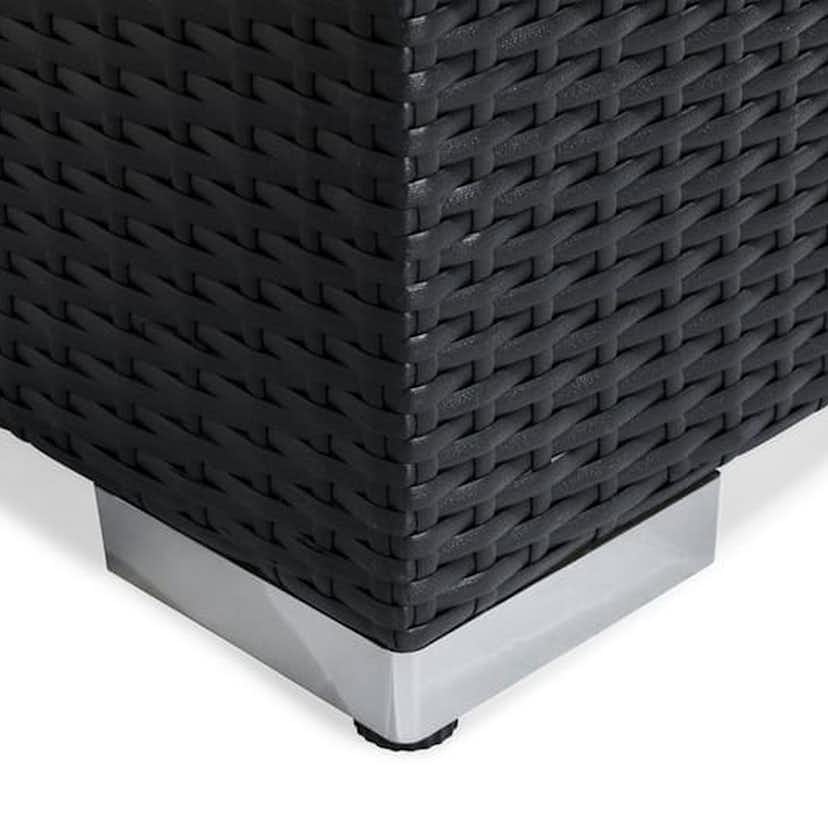 Loungegrupp Comfort Garden Bahamas 3-sits med Avslut och Utebord Utomhus