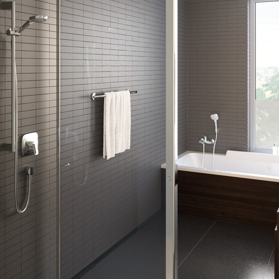 Tvättställsblandare Hansgrohe Logis 190 Hög