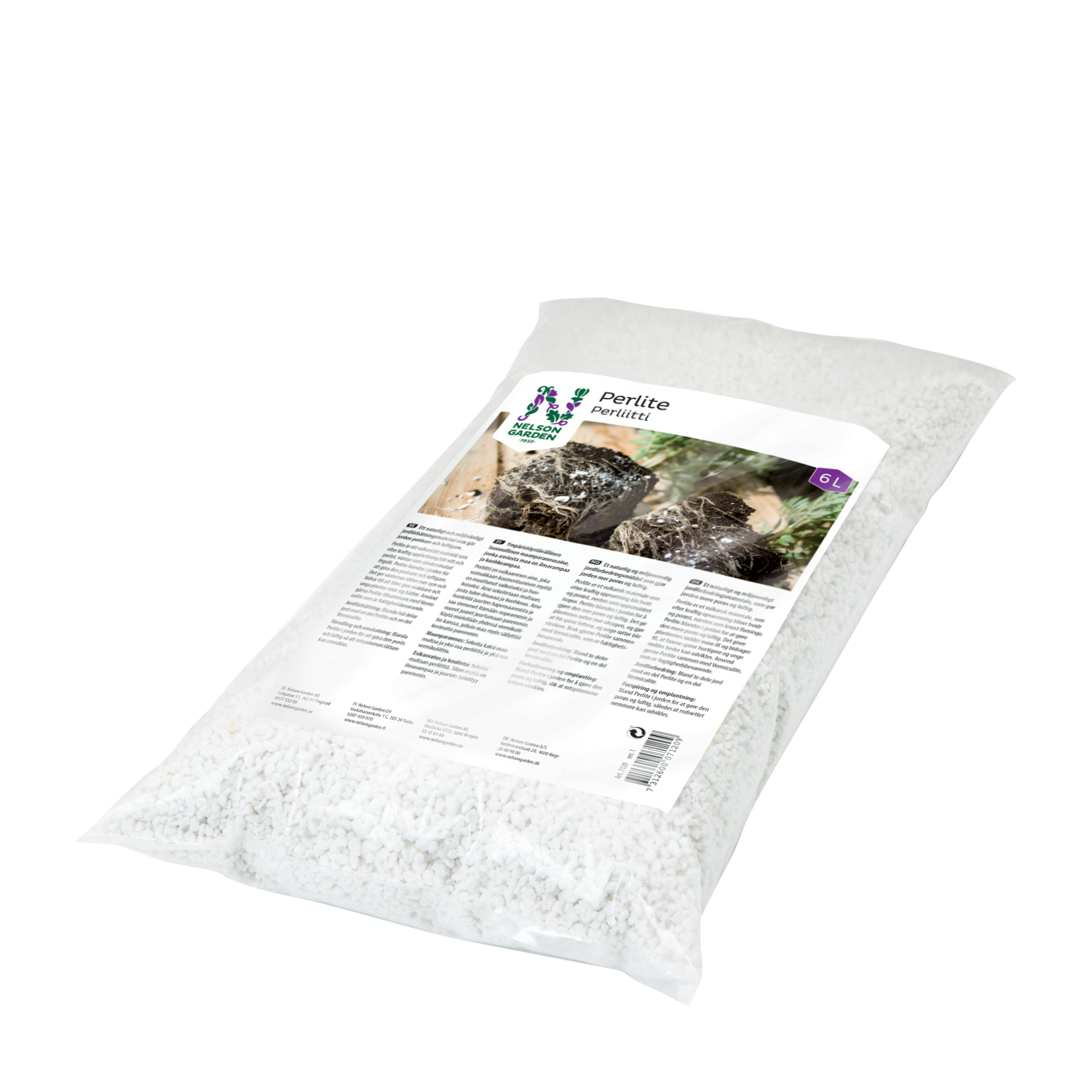 Jordförbättring Nelson Garden Växtnäring Perlite 6L