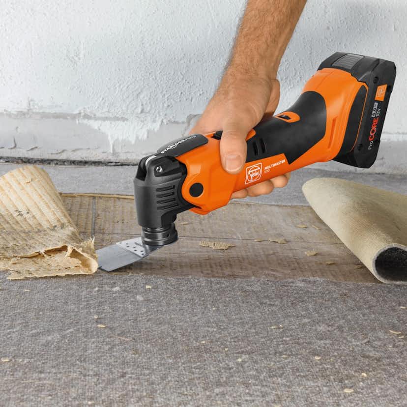 Multiverktyg Fein Multimaster AMM 500 Plus Top 4Ah AS med Batteri och Laddare