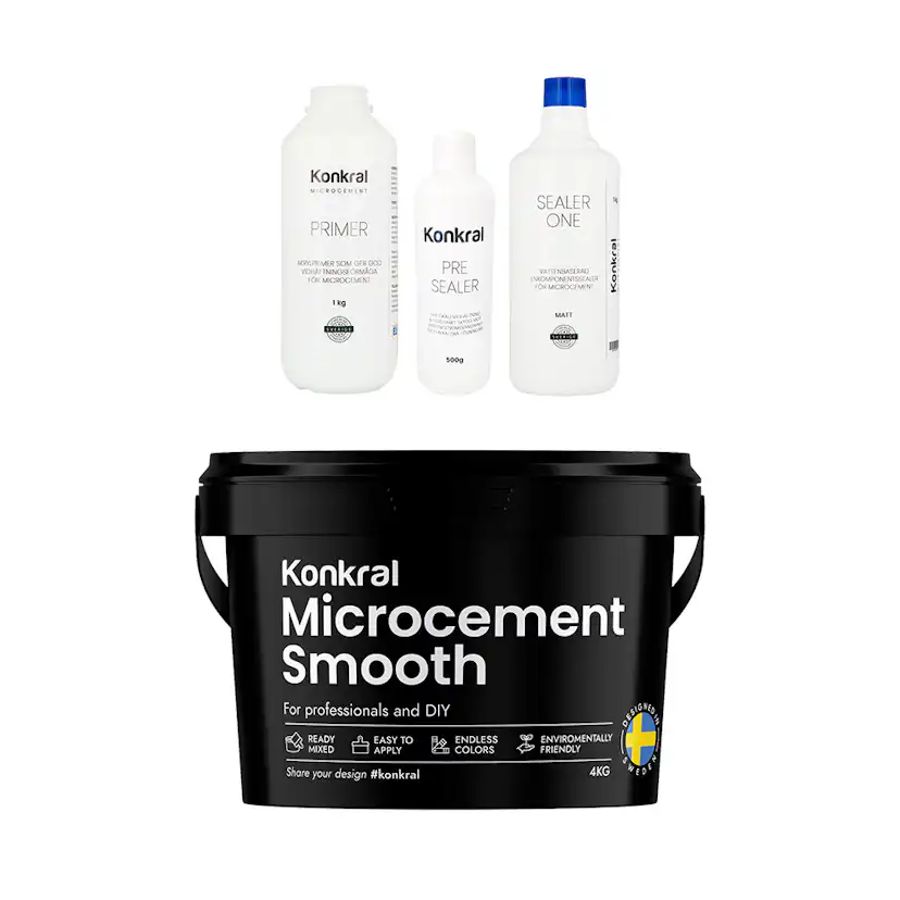 Microcement Konkral Komplett Paket