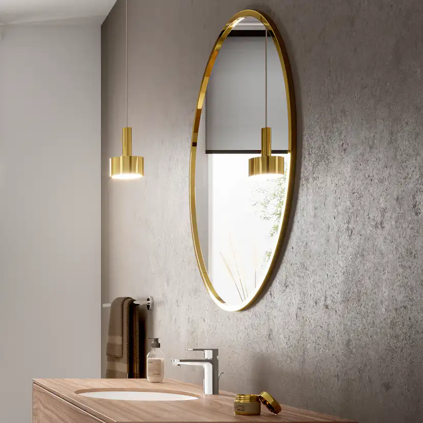 Tvättställsblandare Hansgrohe Vernis Blend 100 med Lyftventil