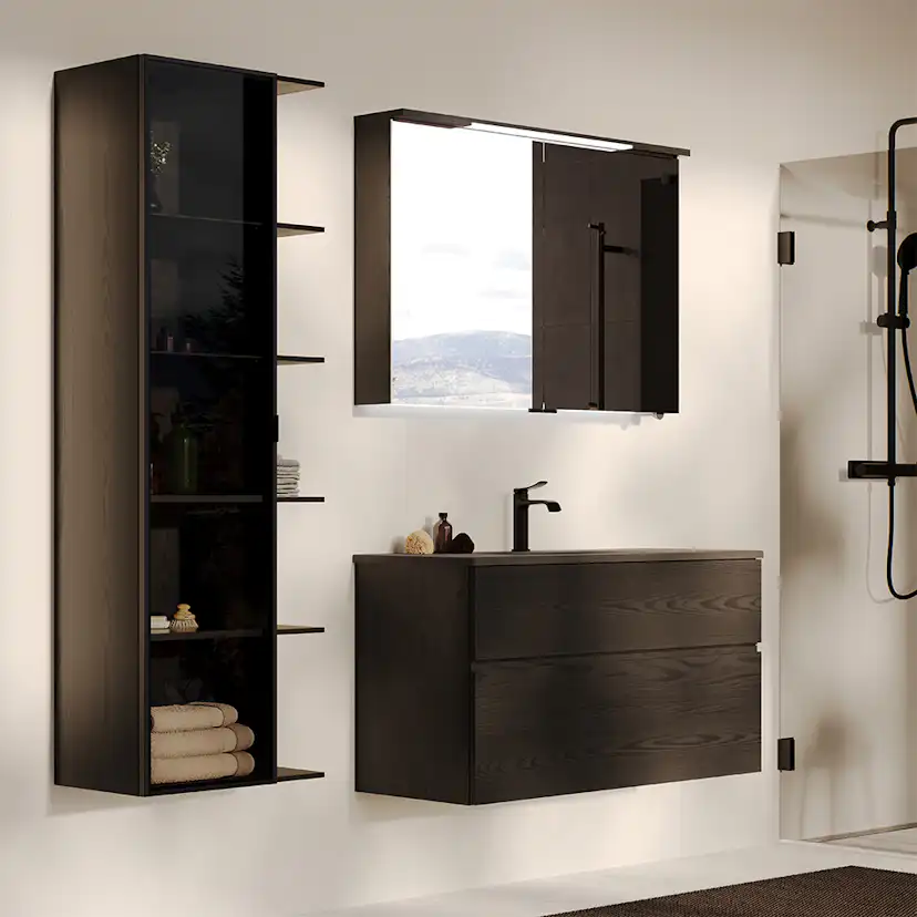 Högskåp Svedbergs Dörr Vitrin